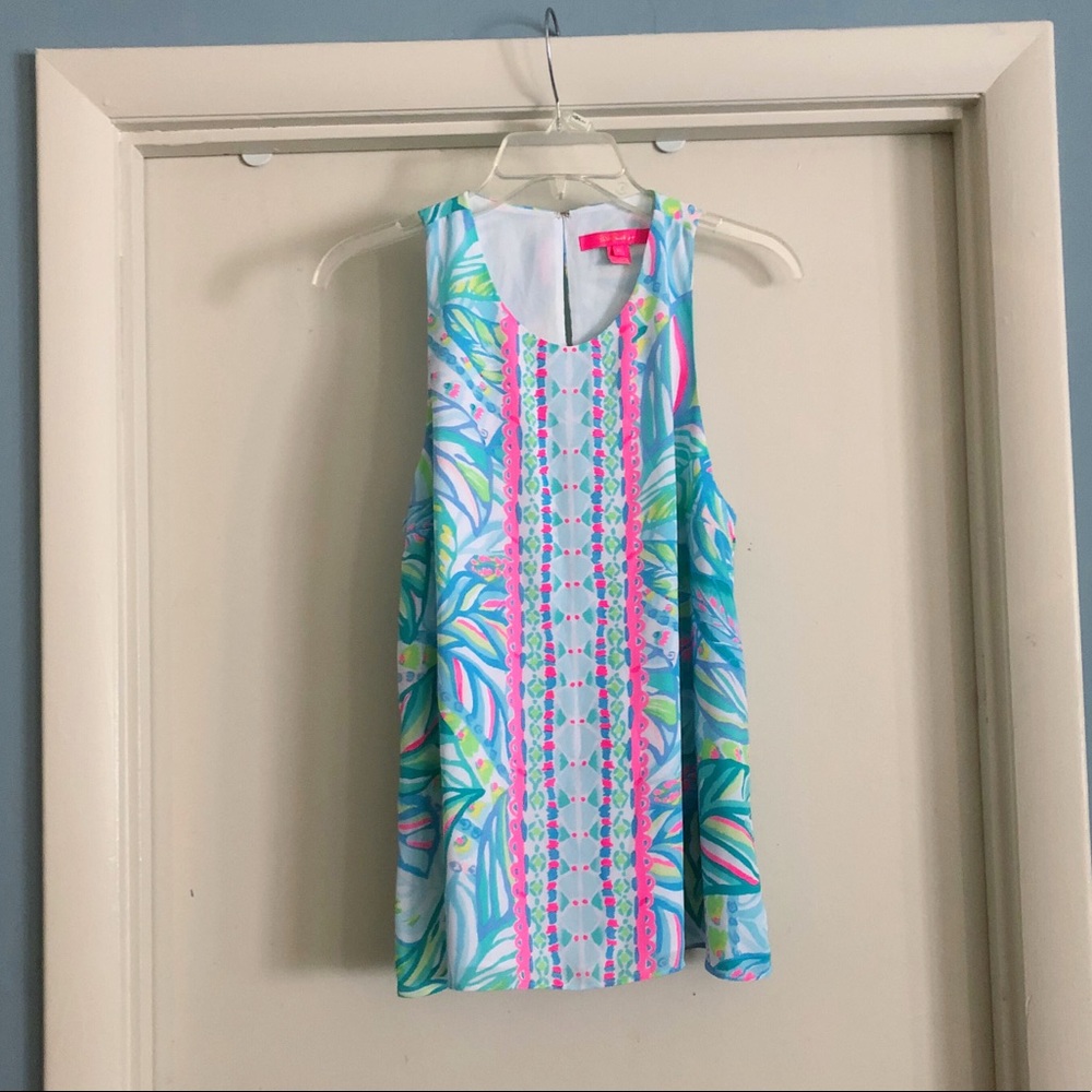 Lilly Pulitzer Lyle Top Medium in Maraca my World